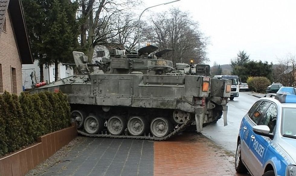 Tank Sightings Are No Big Deal in This German Burg. But a Malfunction Launched One Dangerously Off Course.