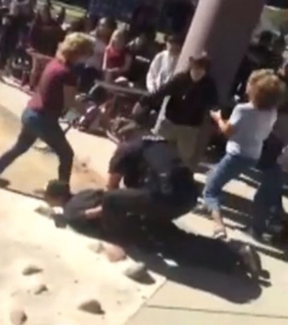 Out of Hand' Fight Between Two High Schoolers Prompts Cop to Pull Out Her Stun Gun