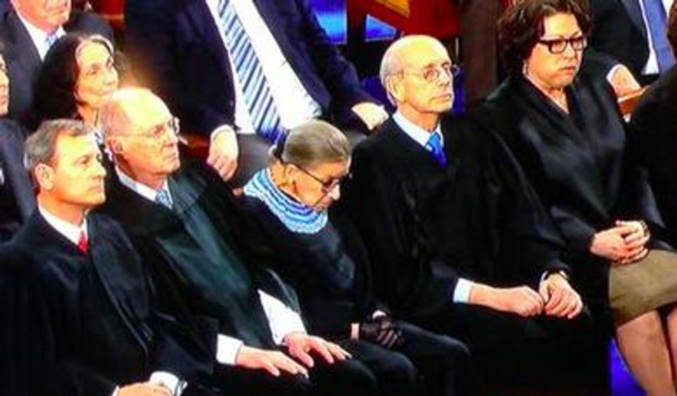 Ruth Bader Ginsburg Admits She Wasn't '100 Percent Sober' When She Dozed Off at the State of the Union