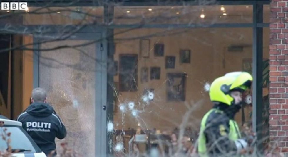 Dramatic Audio: The Moment Gunfire Erupted in the Danish Cafe