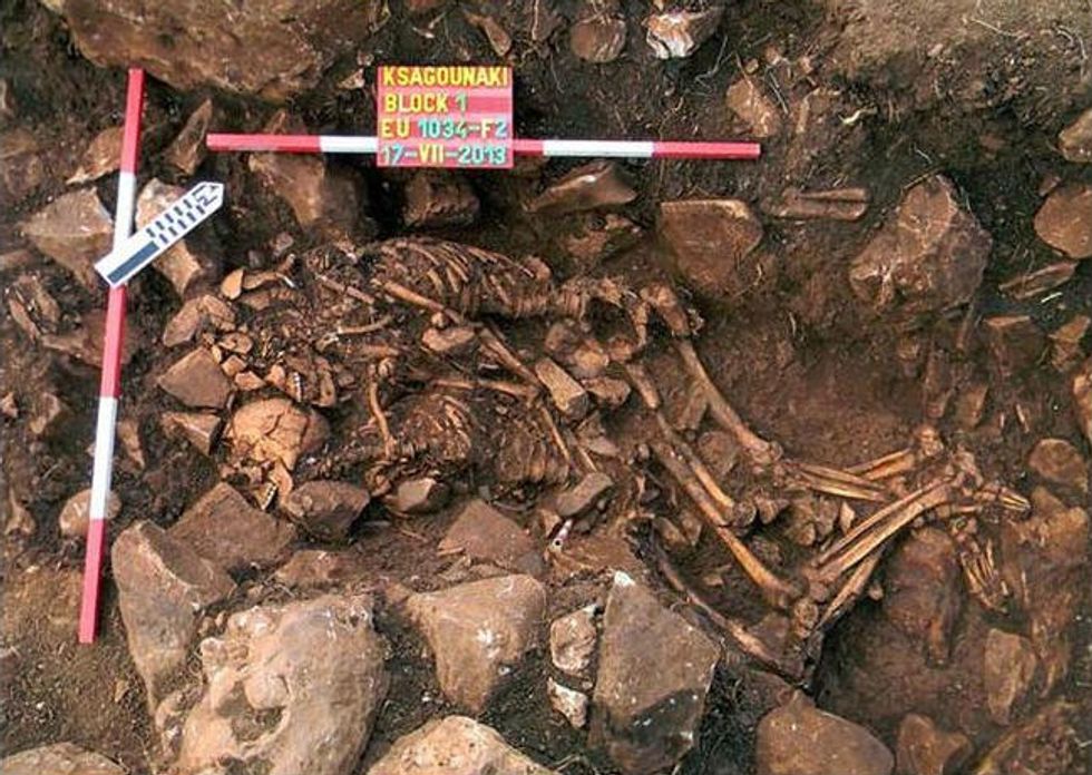Greek Researchers Make 'Extremely Rare' Centuries-Old Skeletons Discovery