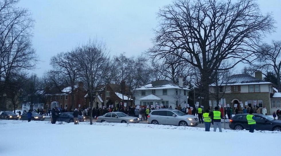 'Protest Mob' Descends Upon Gov. Scott Walker's Personal Home — but Guess Who's Apparently Living There