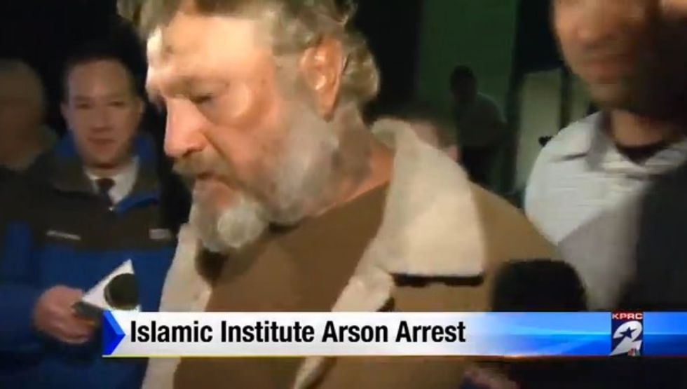 Homeless Man Arrested for Texas Islamic Center Fire Says It Was an Accident as He Tried to Stay Warm