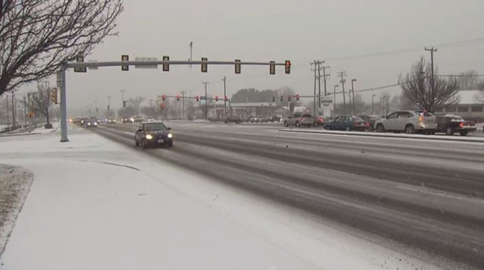 Local News Crew Was Covering Snowy Roads When SUV Spun Out of Control, Went Barreling Toward Camera
