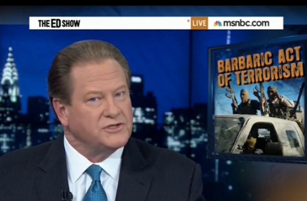 MSNBC Host Decries Islamic State's 'Religious War' — and Has a Surprising Message About Boots on the Ground