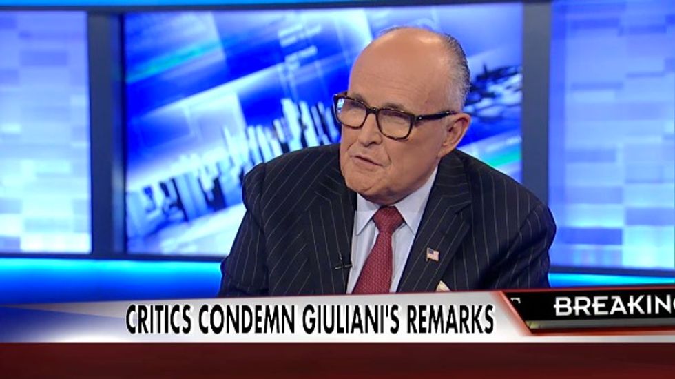 Giuliani's Blunt Response When Asked if He Wants to Apologize for Saying Obama Doesn’t Love America