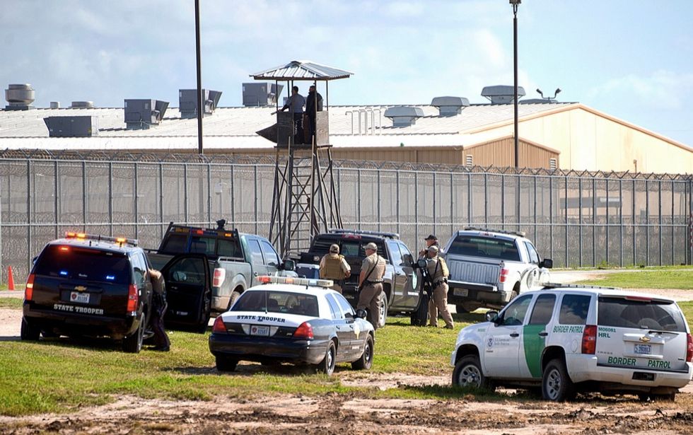 Uprising': Negotiations Continue With Inmates Who Control Part of Texas Prison That Primarily Holds Immigrants With Criminal Records (UPDATE: Damaged Prison Now 'Uninhabitable')