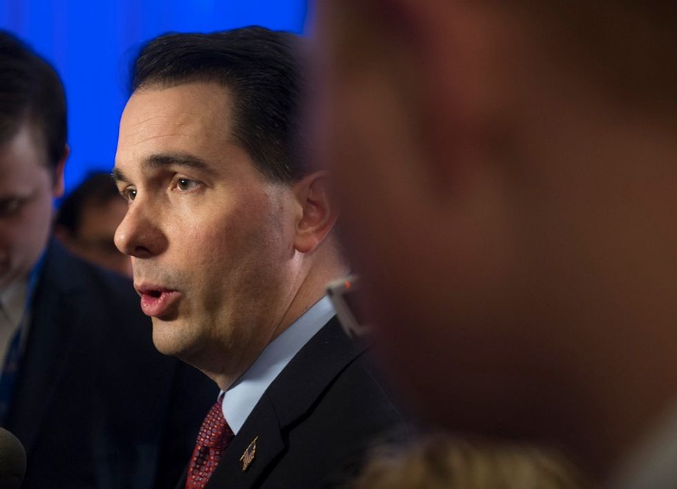 Scott Walker Is Asked If He Believes President Obama Loves America. Here's How He Responds.