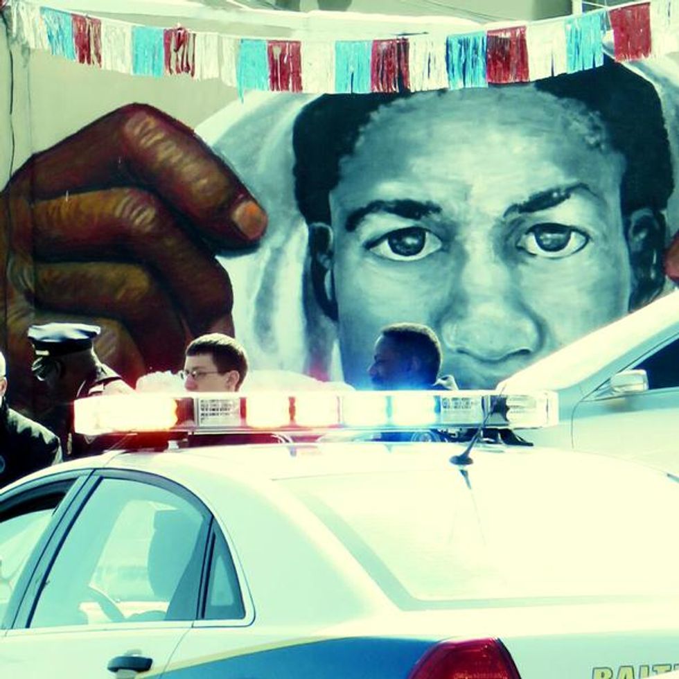 Officer-Involved Shooting in Baltimore Takes Place in the Shadow of an Instantly Recognizable Mural