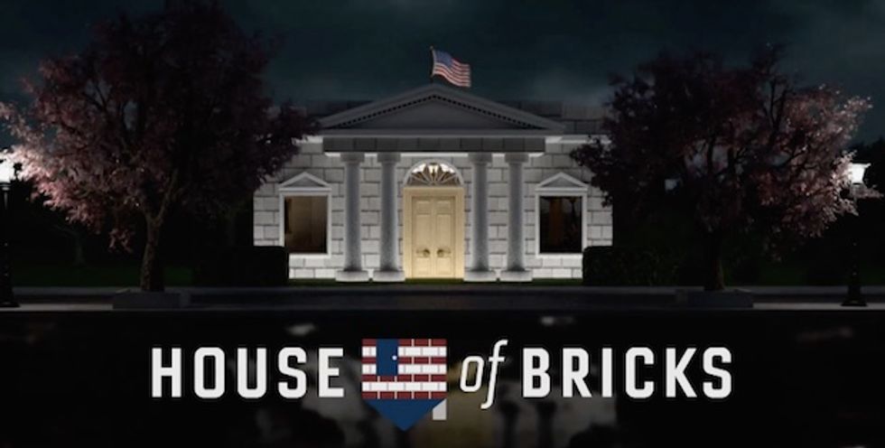 House of Bricks': Sesame Street's clever parody of the Netflix hit show