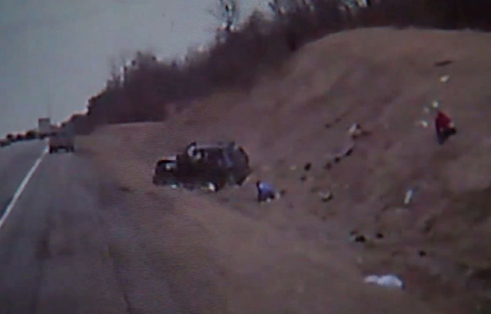 SUV Flips Five Times, Ejects Three People and Lands on 5-Year-Old Passenger. No One Died — and It's All on Dashcam Video. 
