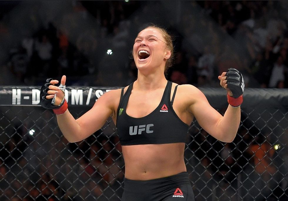 Want to See How Long It Takes UFC Champ Ronda Rousey to Win This Bout? Whatever You Do, Don't Blink
