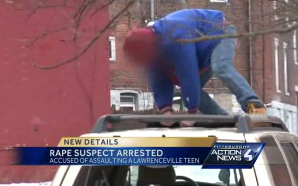 Wild Scene Captured by News Camera: After Learning His Daughter Was Allegedly Raped, Dad Grabs a Hammer and Unleashes Hell on the Accused's SUV