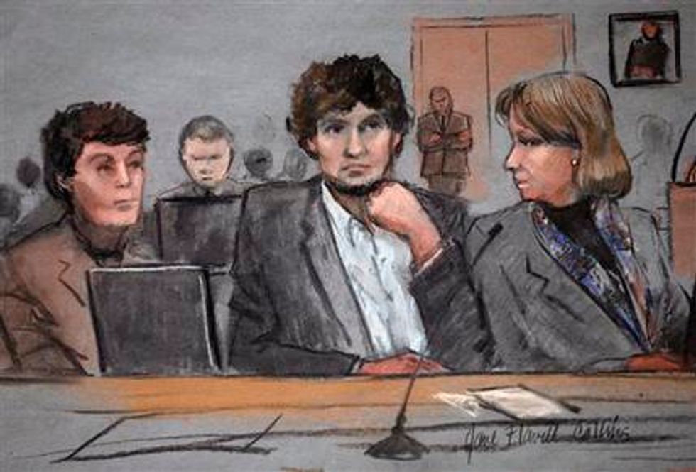 With Boston Bombing Suspect Feet Away, Dad Tells Jury of Devastating Moment He Realized His Son Wouldn’t Make It