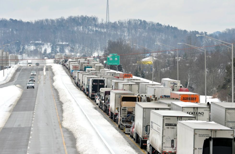 Stranded on the Interstate: Snow Storm Teaches Harsh 'Lesson in Survival