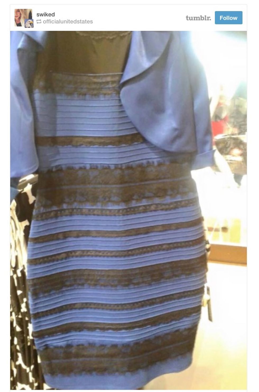 The Viral 'Dress' Is Back, but This Time It's Giving People 'Chills