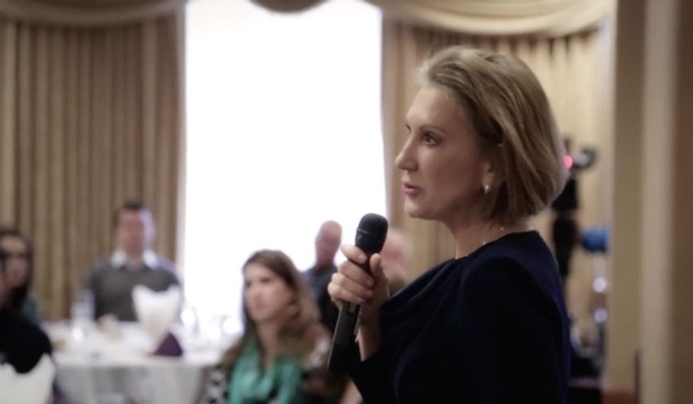 Is This the GOP's 'Anti-Hillary?' Carly Fiorina Talks About Holding Clinton's Feet to the Fire and a Possible 2016 Run