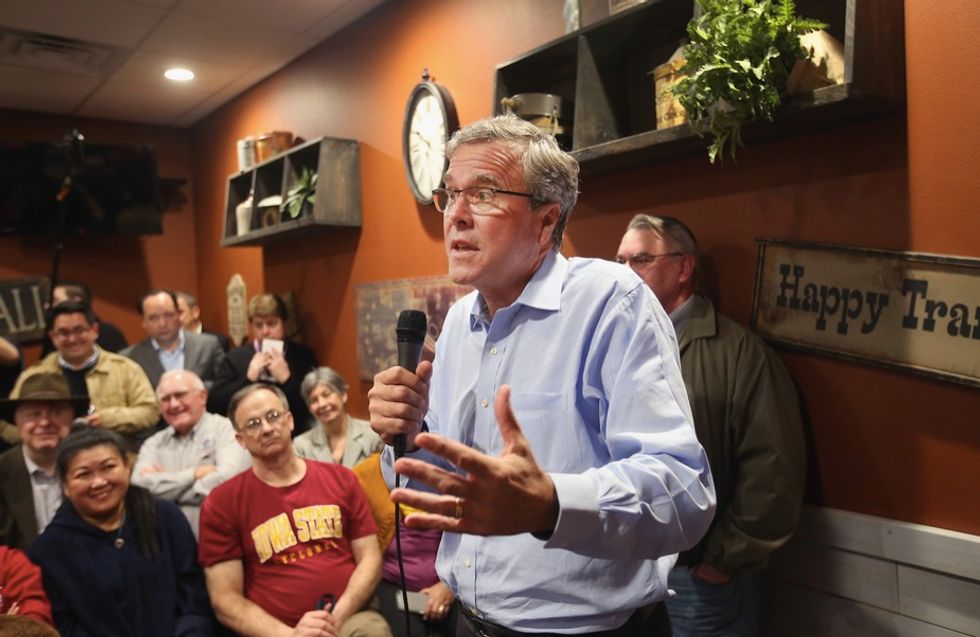 Jeb Bush Says He'd Be an Upbeat Candidate Should He Run in 2016