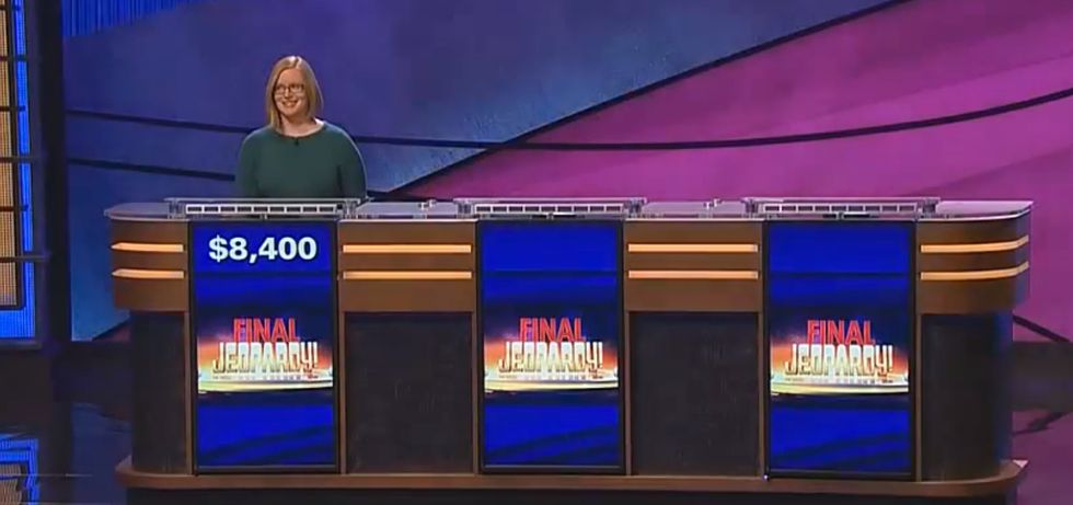 Something very odd happened on 'Jeopardy' last night. Just look.