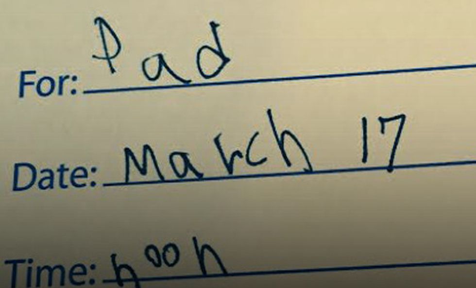 Little Boy Who Begged Obama to Bring His Dad Home From Iranian Captivity Before His Birthday Sends His Father a Party Invite and Gets a Touching Letter in Return