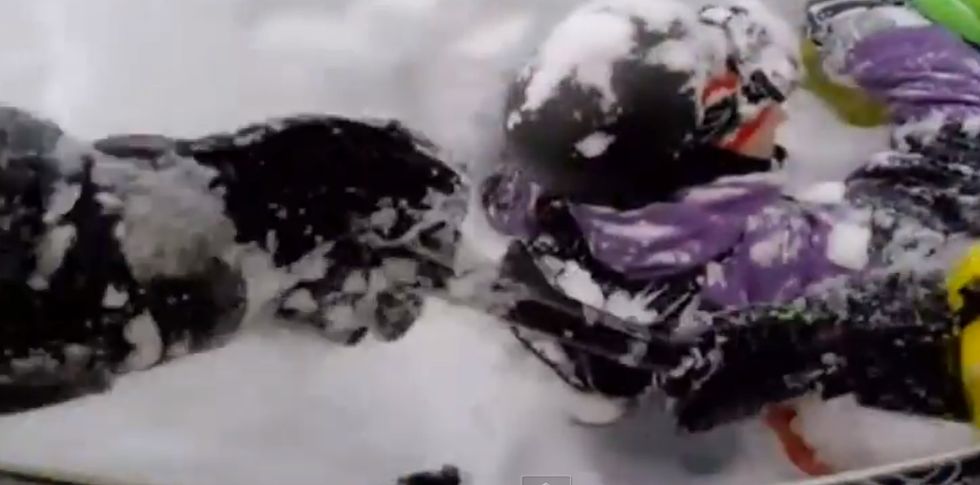 Avalanche!': A Skier Is Buried as Horrified Friends Watch. One Thing He Did Might Have Saved His Life.