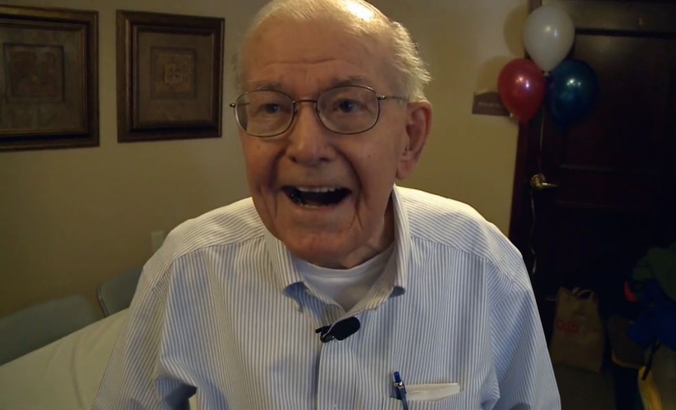 The Unbelievably Heartwarming Gift a 4-Year-Old Boy Gave This World War II Vet