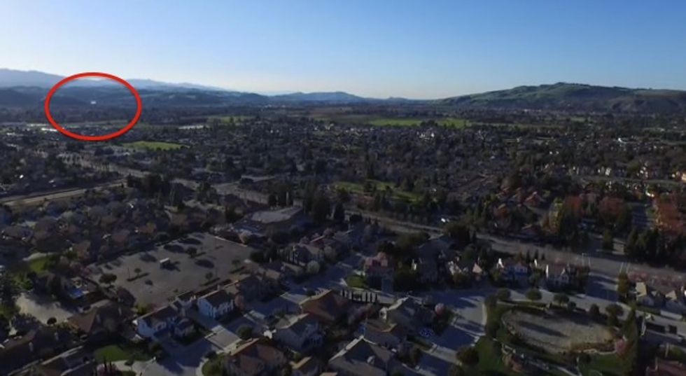 Someone Flying a Drone Caught Video of What He Says Is an Unknown Object: 'I Have No Idea What This Is