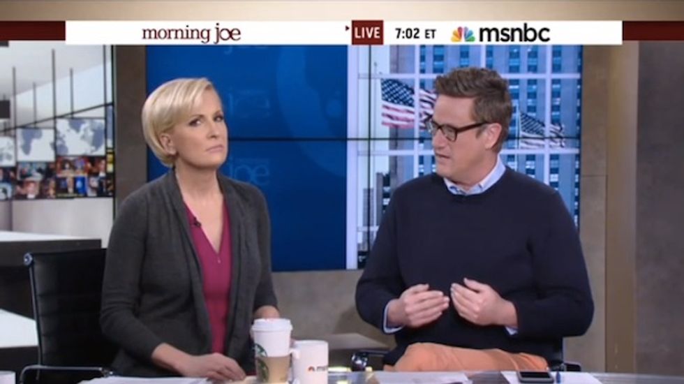 He's a Toddler': MSNBC's Mika Brzezinski Won't Apologize After Slamming Senator Cotton on Live TV
