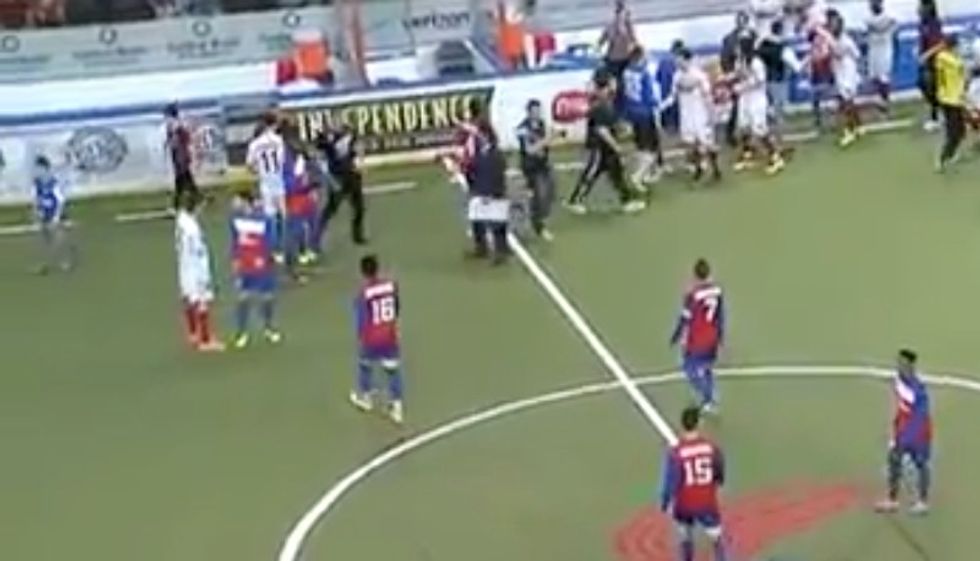 Soccer Player Is Released From Team 'Effective Immediately' for Unhinged Reaction After Loss