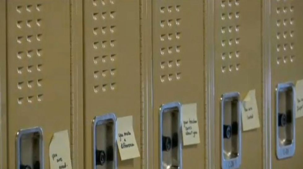 A Mystery Person Is Leaving Students an Uplifting Surprise on Their Lockers in Iowa