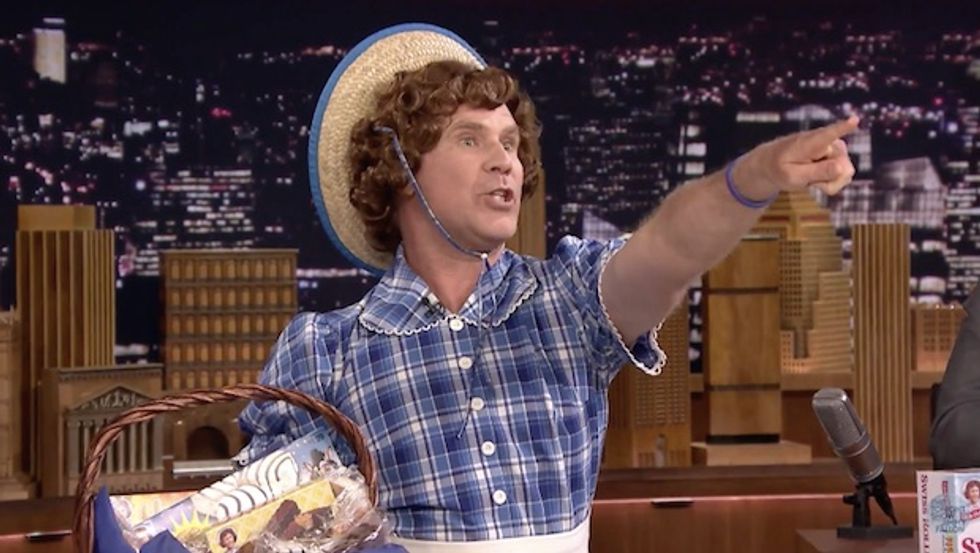 The new 'face' of Little Debbie snack cakes appeared with Jimmy Fallon and...wow