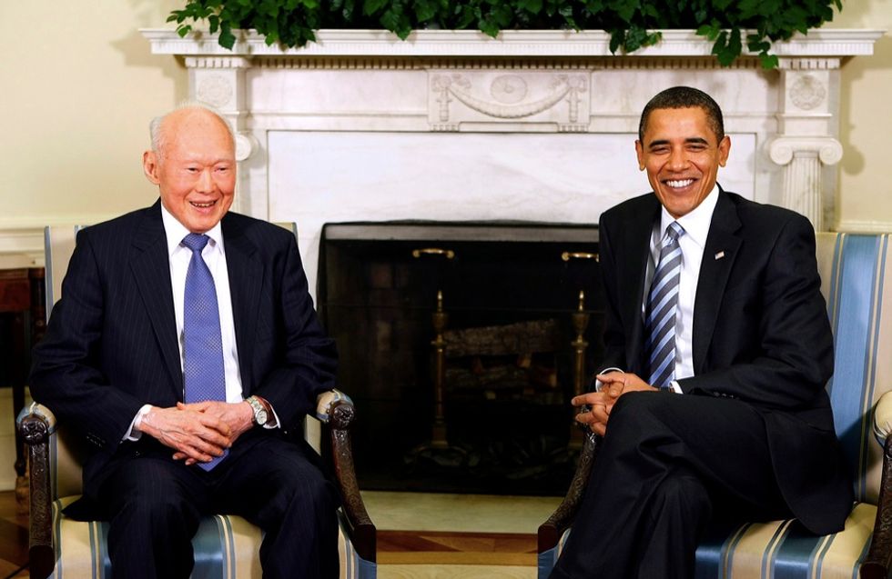Obama Praises Singapore's 'Remarkable Leader' as a Visionary — but Lee Kuan Yew Also Was Feared, Cracked Down on Freedoms