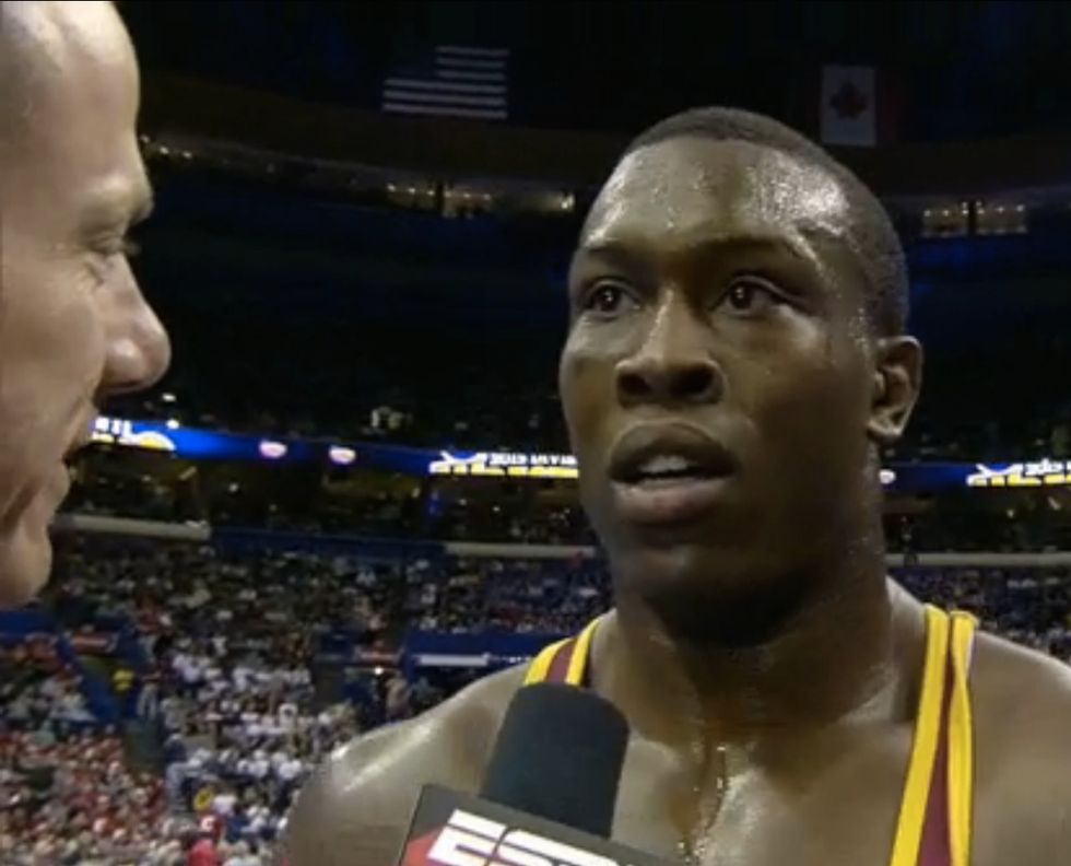 He Had Just Won a Championship When an Interviewer Asked Him About His Family's Tragedy. His Perfect Response Showed He Won't Let Anything Get Him Down.