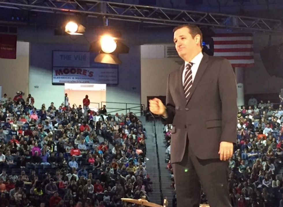 The one word Ted Cruz used more than 25 times in his speech
