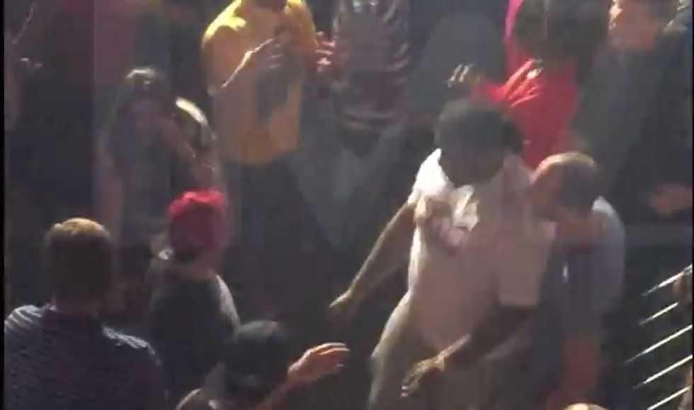 Fan Publicly Mocks Famous Rapper While He's on Stage, Video Captures How Security Decided to Handle It
