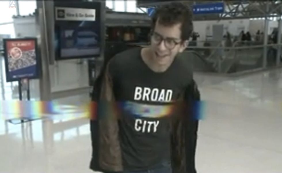 College Student Gets Kicked Off Flight After People Noticed What Was on His Shirt
