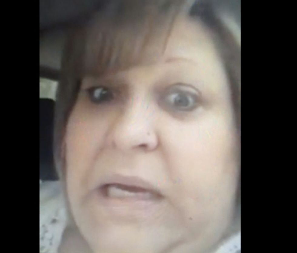 She's About to Go on a Disgusting Rant About a Child in a Grocery Store