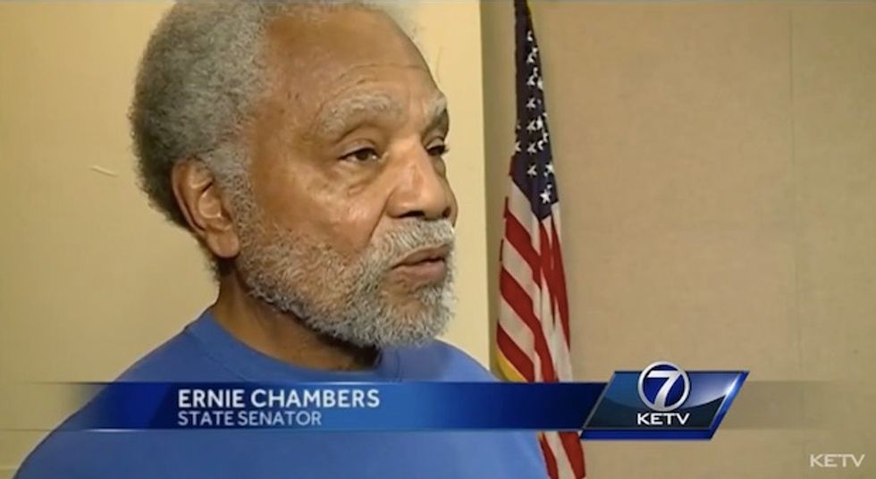 Nebraska State Senator's Shock Comments About Using a Gun 'for the Police