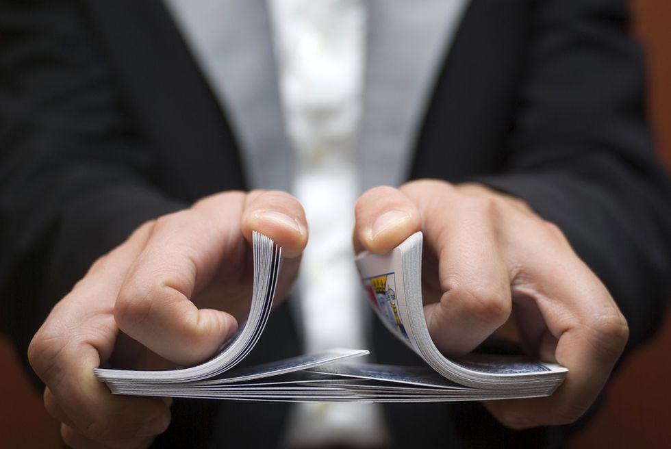 Are You Shuffling Your Playing Cards the Wrong Way?
