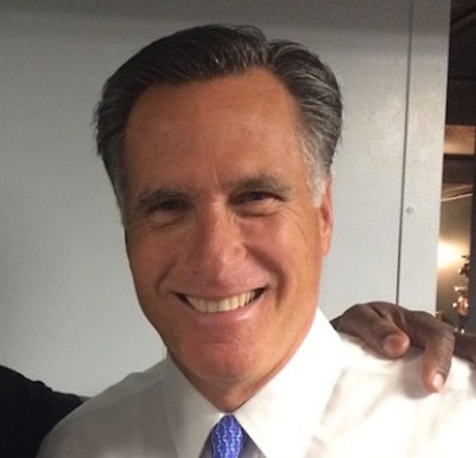 Mitt Romney Was Backstage at 'The Tonight Show' When He 'Ran Into'....
