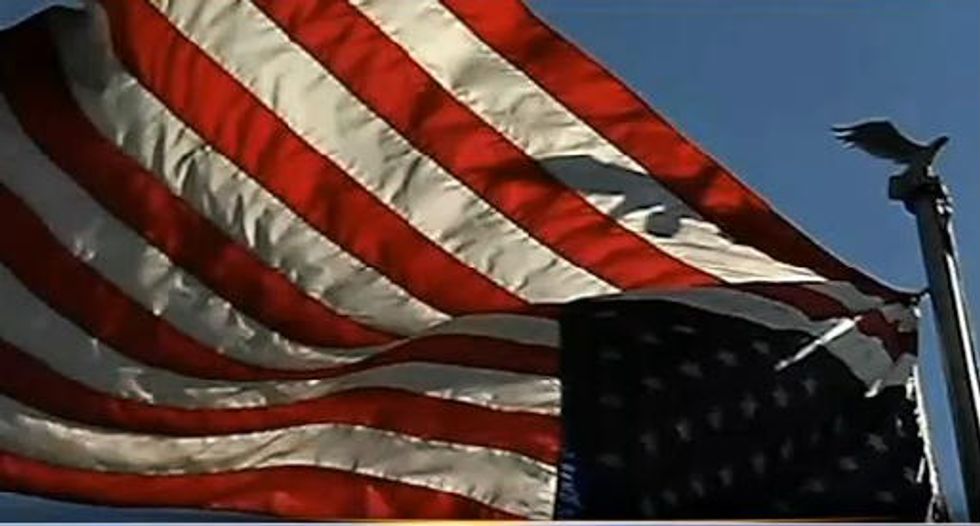 Marine Reservist Spots Upside-Down American Flag, Has No Regrets for What He Did Next