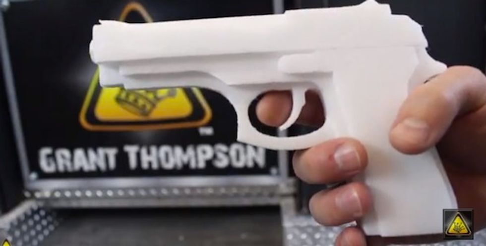 The Simple Way to Turn a Styrofoam Gun Into an Aluminum One
