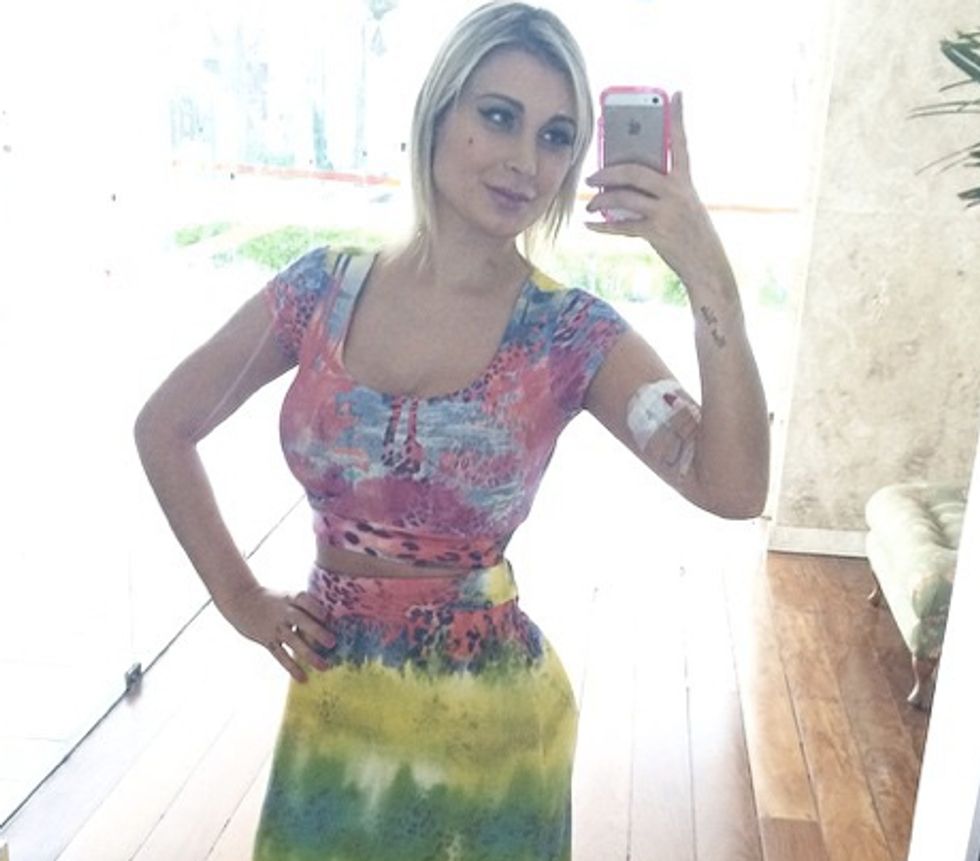 Model and 'Miss BumBum' Runner-Up Nearly Died After Plastic Injections Led to Gaping Holes in Her Leg. Now, She Has a Major Message About God.