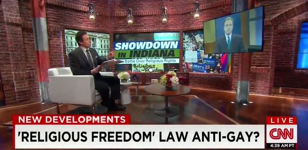 CNN Host Hits Conservative With Bizarre Hypothetical Question During Confrontational Interview: 'You're a Christian, Right?