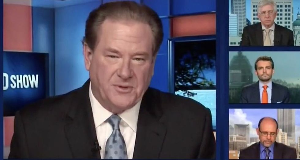 MSNBC's Ed Schultz Loses It on Conservative Guest Over Controversial Indiana Law: 'Cut His Mic Off!
