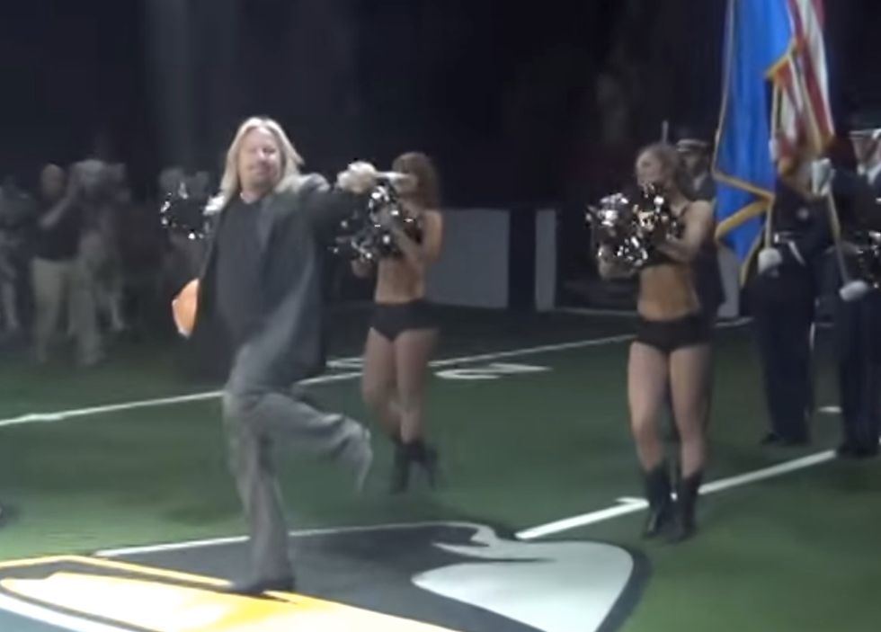 Almost as Bad as Roseanne Barr': '80s Rocker Mutilates the National Anthem