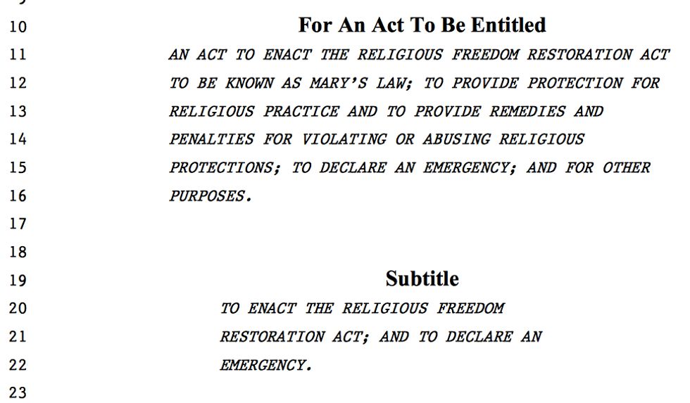 Arkansas Governor Wants Changes to Controversial Religious Freedom Bill, Says His State 'Wants to Be a Place of Tolerance