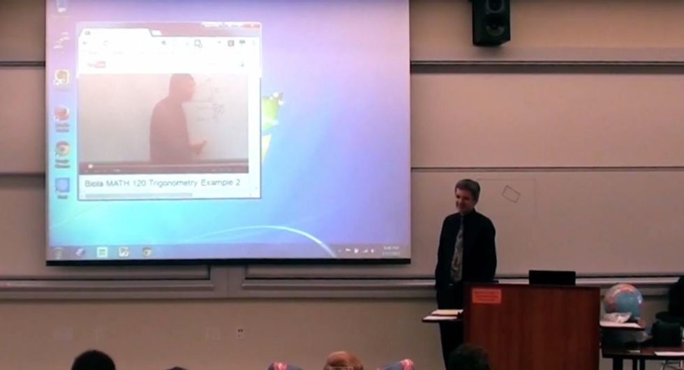 Professor Surprises Students With 'Epic' April Fools' Day Joke: 'I Played a Trick on My Math Class