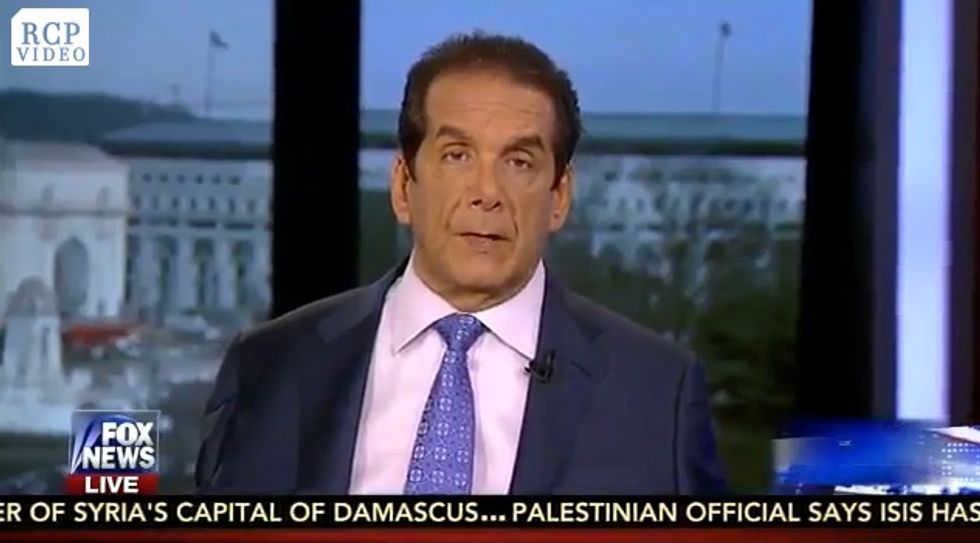 Krauthammer Reveals What He Found to Be the 'Most Astonishing Thing' About Iran Framework Agreement