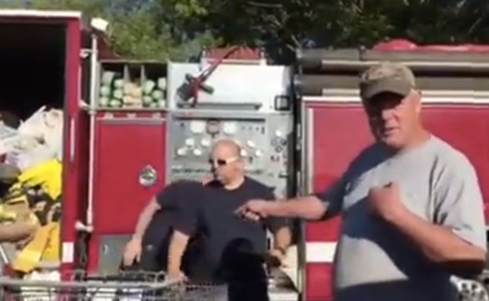 I Will Sue You Personally': Man Caught on Camera Going Nuts Over the 'Totally Ridiculous' Thing He Found Firefighters Doing on Duty